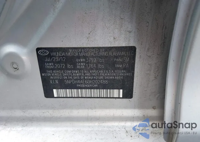 5NPDH4AE6DH202488: 43254711