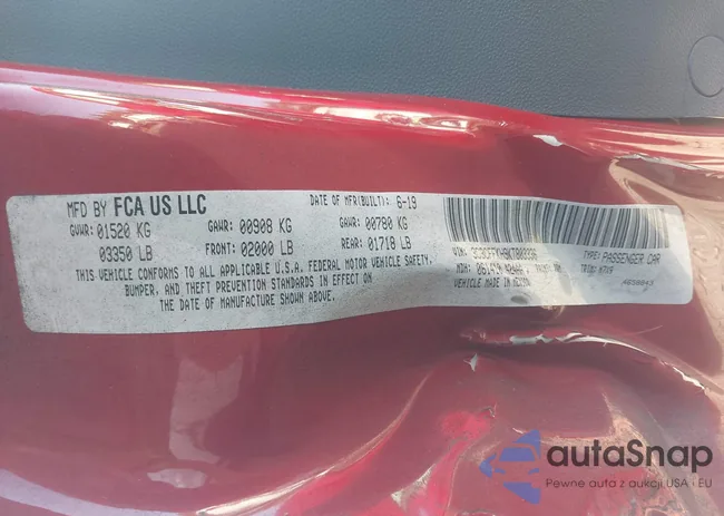 3C3CFFKH9KT803336: 43255849