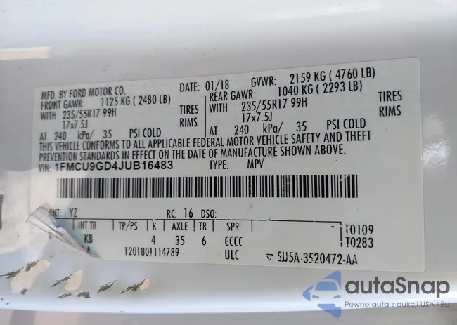 1FMCU9GD4JUB16483: 43256053