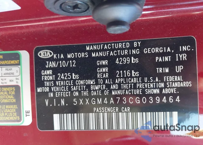 5XXGM4A73CG039464: 43256184