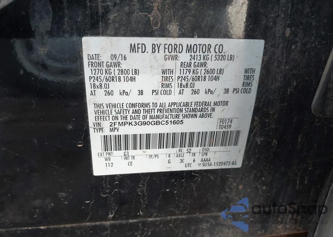 2FMPK3G90GBC51605: 43255498