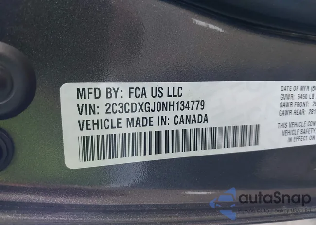 2C3CDXGJ0NH134779: 43255539