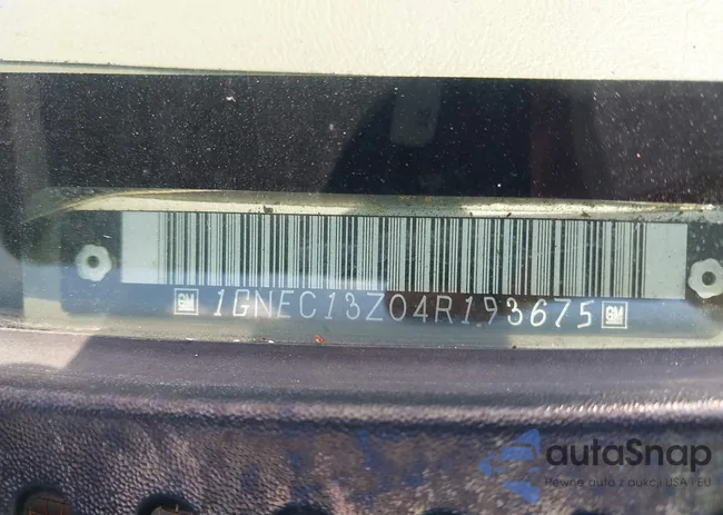 1GNEC13Z04R193675: 43256950