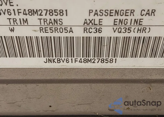 JNKBV61F48M278581: 43257154