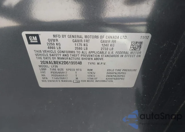 2GNALBEK2D6199848: 43257884