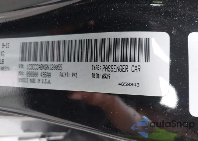 1C3CCCABXGN120055: 43257967