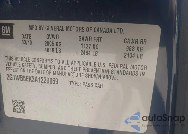 2G1WB5EK3A1229069: 43258232