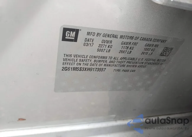 2G61M5S3XH9173557: 43258379