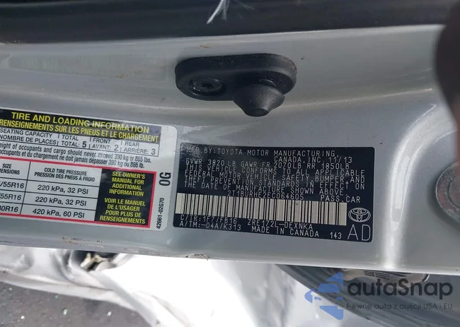 2T1BURHE2EC064605: 43257716