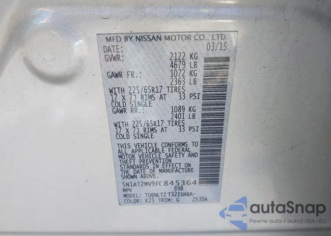 5N1AT2MV9FC845364: 43259061