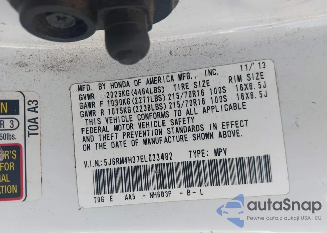 5J6RM4H37EL033482: 43259085