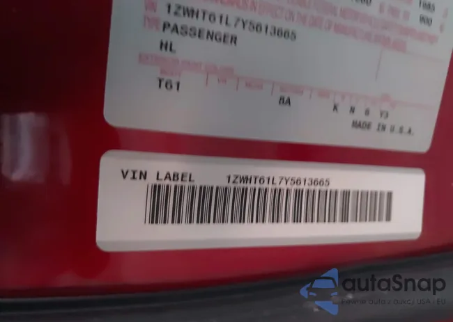 1ZWHT61L7Y5613665: 43259092