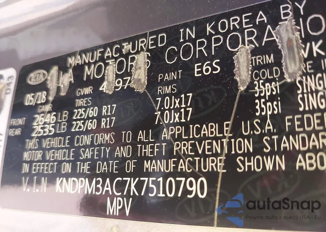 KNDPM3AC7K7510790: 43258655