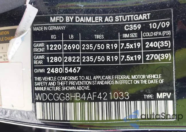 WDCGG8HB4AF421033: 43259969