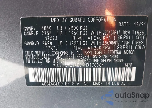 4S4BTADC5N3178384: 43260254