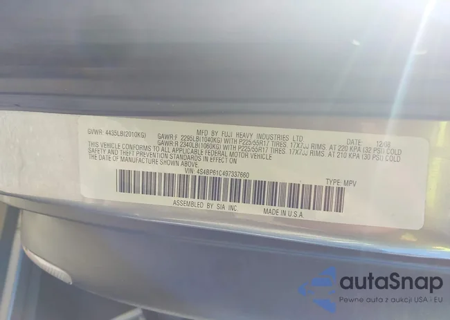 4S4BP61C497337660: 43260375