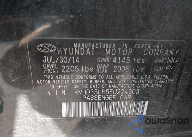 KMHD35LH5EU224903: 43259819