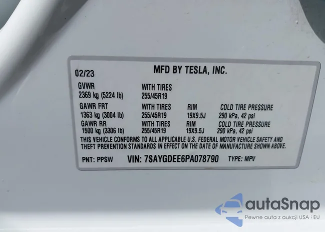 7SAYGDEE6PA078790: 43261075