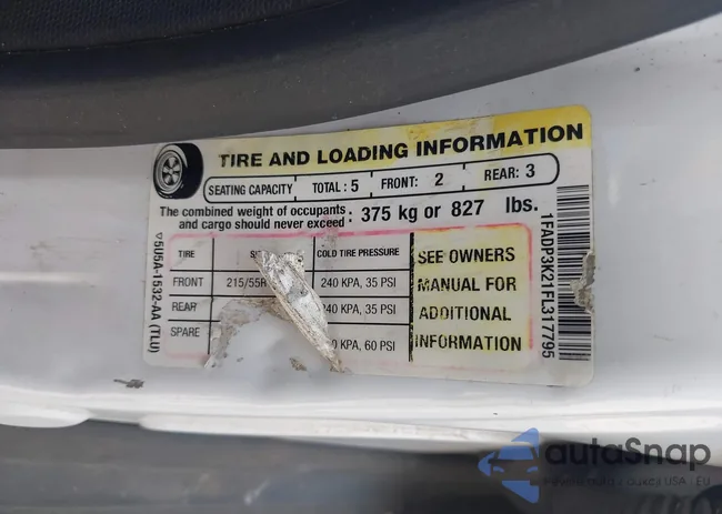 1FADP3K21FL317795: 43261214