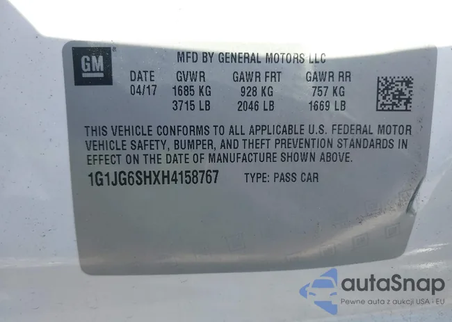 1G1JG6SHXH4158767: 43261273