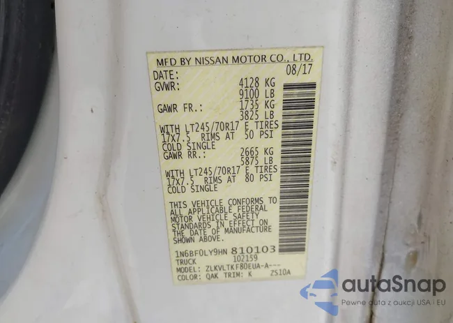 1N6BF0LY9HN810103: 43260430