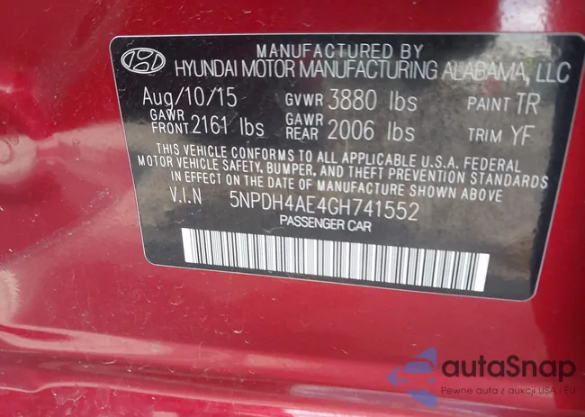 5NPDH4AE4GH741552: 43262019