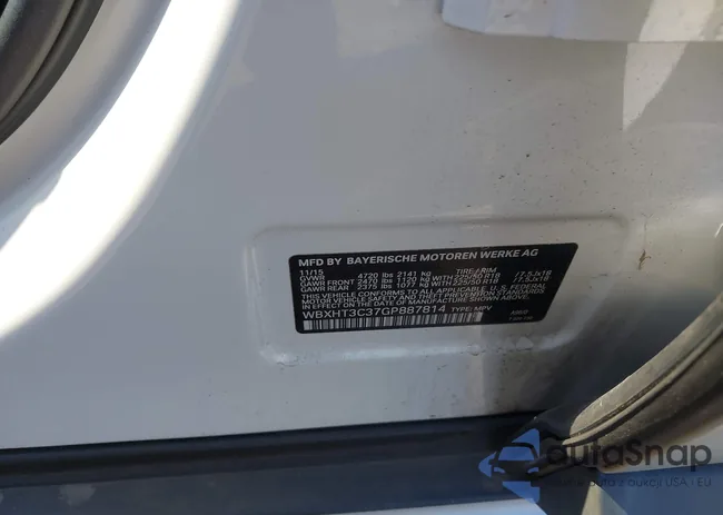 WBXHT3C37GP887814: 43262027