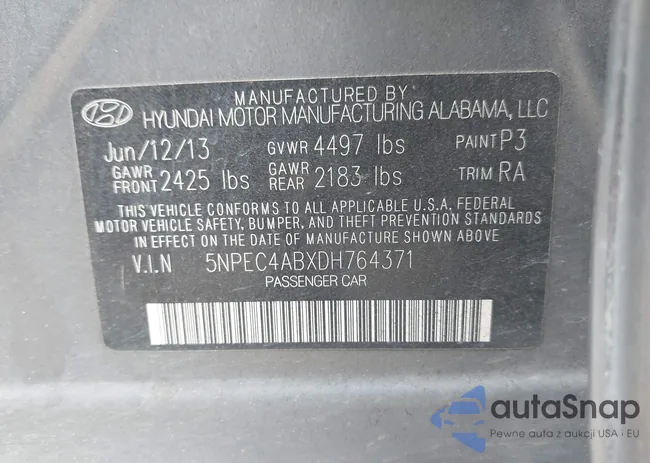 5NPEC4ABXDH764371: 43262162