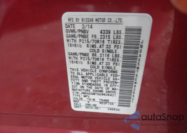 JN8AS5MT5EW606421: 43262336