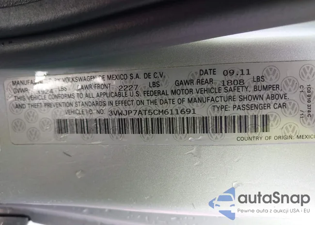 3VWJP7AT5CM611691: 43261461