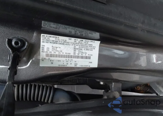 1FAHP3K25CL230348: 43263068