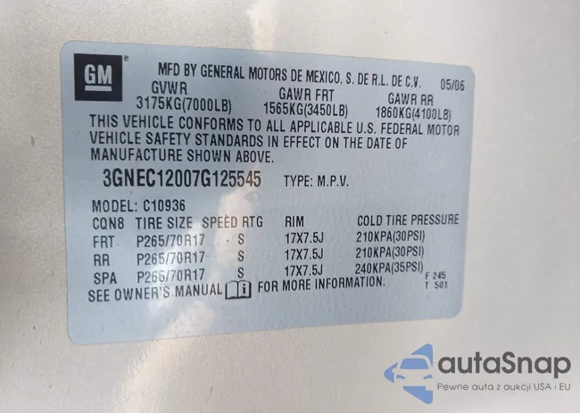 3GNEC12007G125545: 43263167