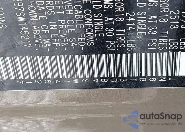 JN8BT3BB7SW145217: 43263258