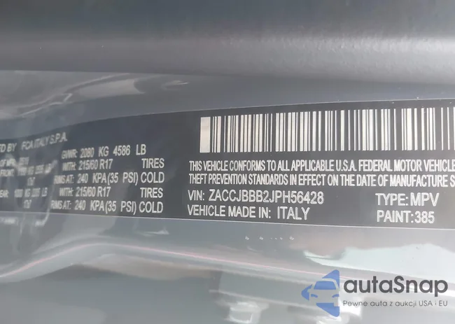 ZACCJBBB2JPH56428: 43263304