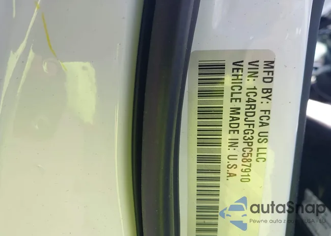 1C4RDJFG3PC587910: 43263379