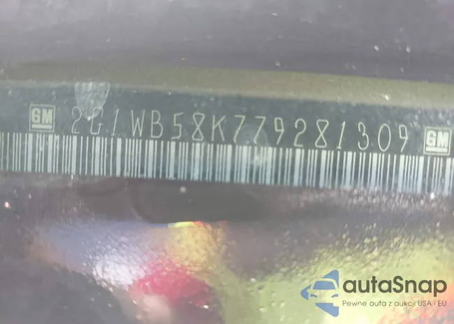 2G1WB58K779281309: 43262437