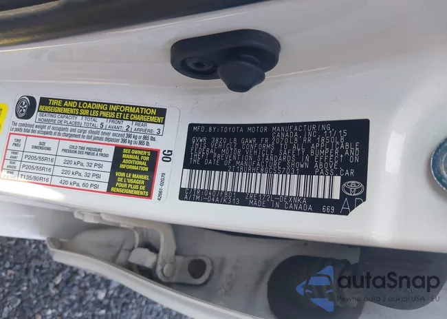 2T1BURHE8GC557031: 43262502