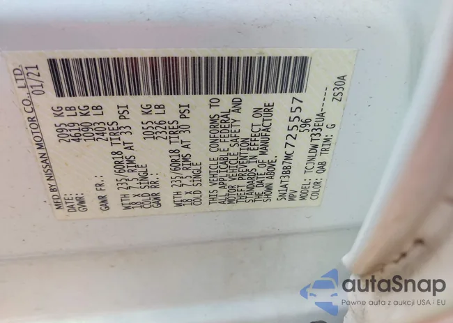 5N1AT3BB7MC725557: 43262823