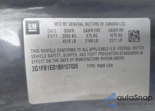 2G1FB1ED1B9157026: 43263962