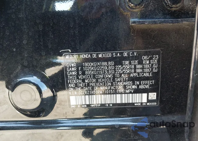 3CZRZ1H59RM710151: 43264016