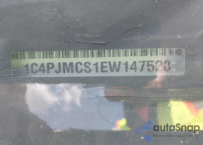 1C4PJMCS1EW147528: 43264534