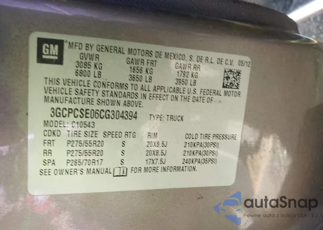 3GCPCSE06CG304394: 43264641