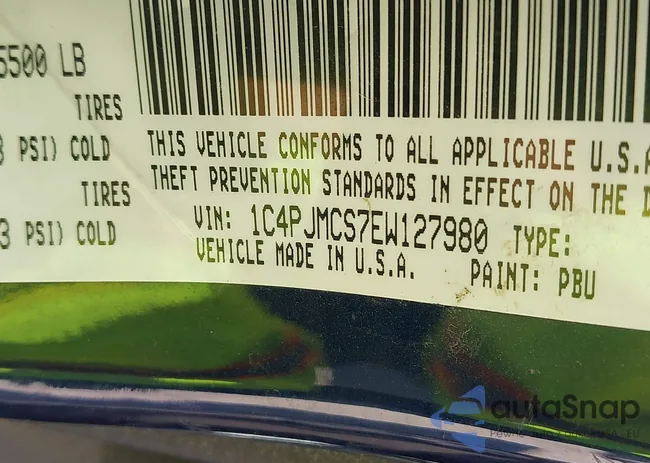 1C4PJMCS7EW127980: 43264702