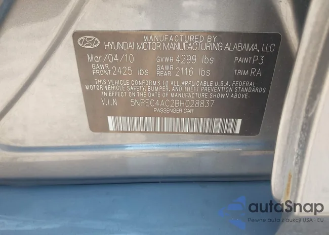 5NPEC4AC2BH028837: 43265965