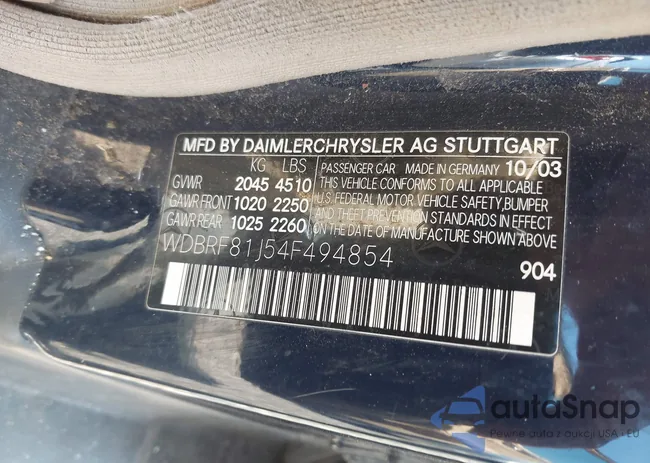 WDBRF81J54F494854: 43266004