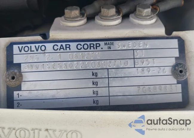 YV1SZ58D221081271: 43265657