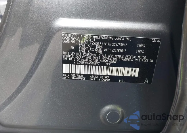 2T3ZFREV9GW305677: 43266899