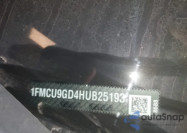 1FMCU9GD4HUB25193: 43267235