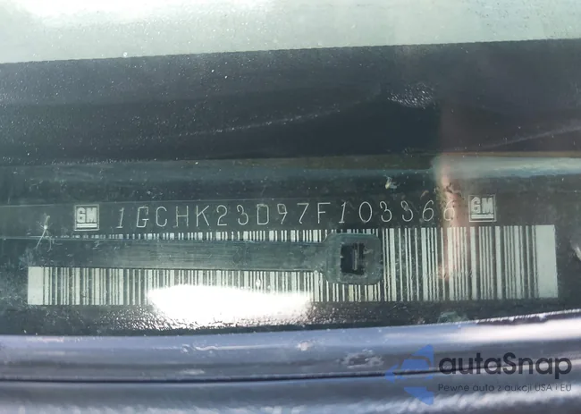 1GCHK23D97F103366: 43267408