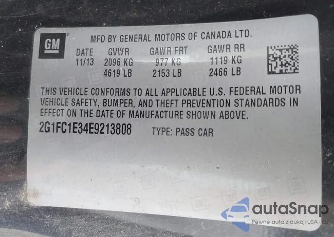 2G1FC1E34E9213808: 43266632